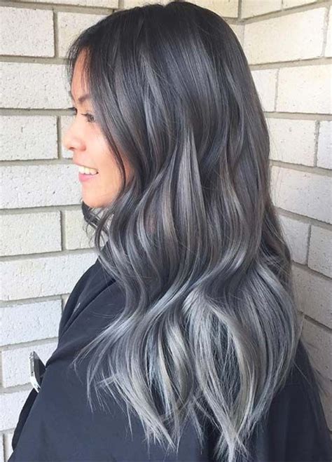 Watch the video explanation about how to color stubborn gray hair online, article, story, explanation, suggestion, youtube. 75 Ombre Hair Color For Grey Silver Koees Blog | Grey hair ...