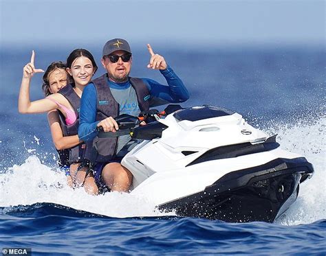 Leonardo Dicaprio And Tobey Maguire Have Fun In The Sun With Jet Skis During Trip To Saint