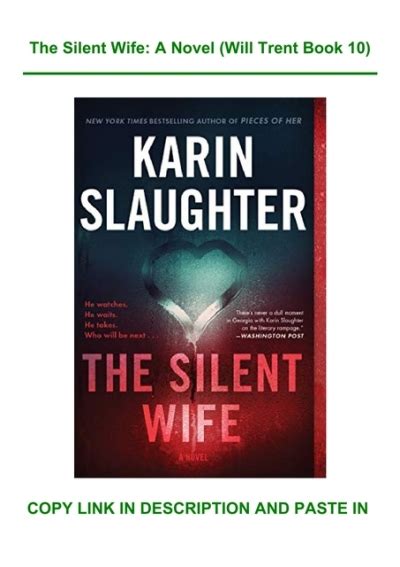 Read The Silent Wife A Novel Will Trent Book 10 Unlimited