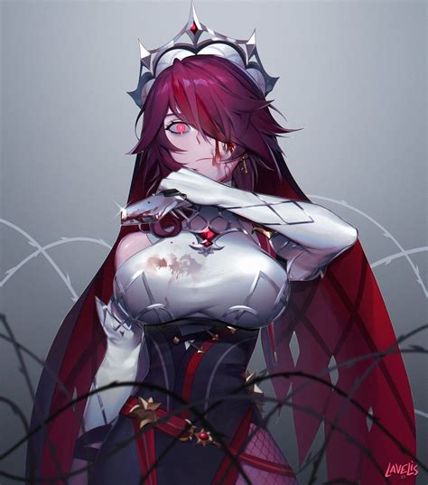 Rosaria Genshin Impact Drawn By Lavelis Danbooru In 2021