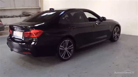 Led lights front and back. BMW 3 SERIES 320D M SPORT BLACK 2016 - YouTube