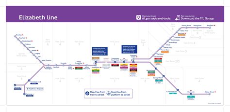 Sur Une Grande Scale Fleur Un Service Elizabeth Line Tube Map Rivaliser
