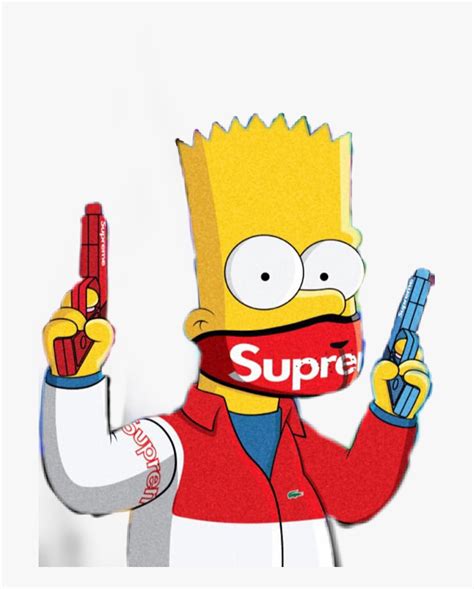 Hypebeast Bart Simpson Supreme Wallpaper Supreme Bart Simpson