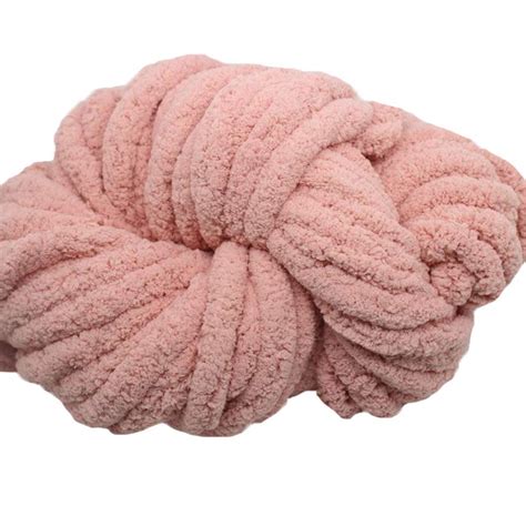 Buy Blush Pink Jumbo Chenille Chunky Knit Yarn Chunky Knit Yarnsuper