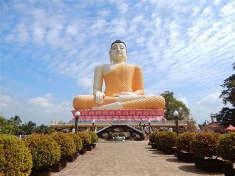 One Of The Hugest And Most Impressive Buddha Statue On Sri Lanka