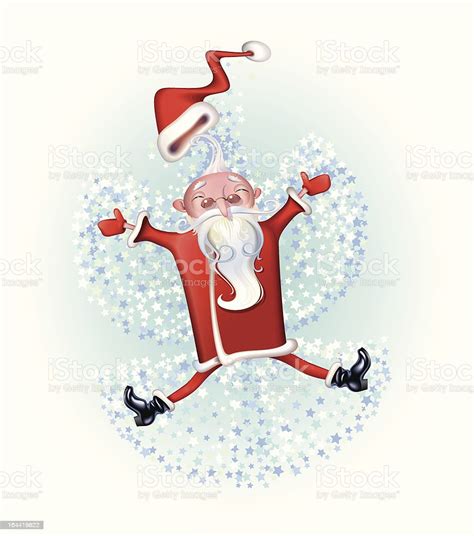 Santa The Snow Angel Stock Illustration Download Image Now Angel