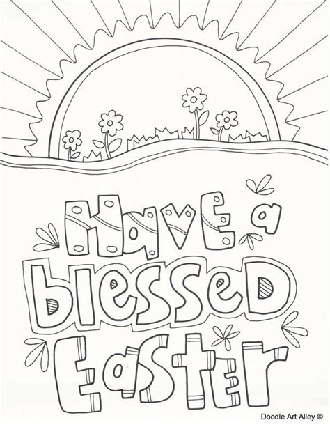 Free Christian Easter Coloring Pages To Print