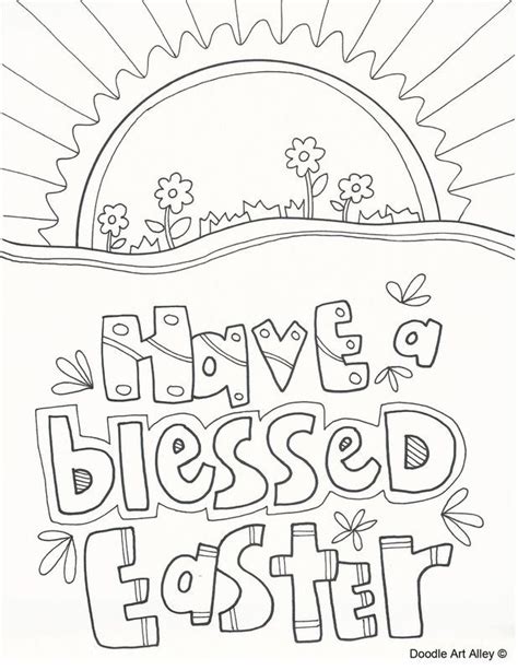 Color pictures of eggs, easter bunnies, baby chicks, easter easter coloring pages. Free Printable Religious Easter Coloring Pages at GetDrawings | Free download