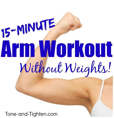 Best exercises to lose arm fat fast. At-Home Arm Workout Without Weights | Arm workouts without weights, Arm workouts at home, Toning ...
