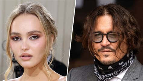 johnny depp reacts as daughter lily rose s ‘dreams come true