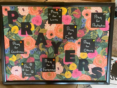 How To Make A Prayer Board Alexandra Blum Lifestyle