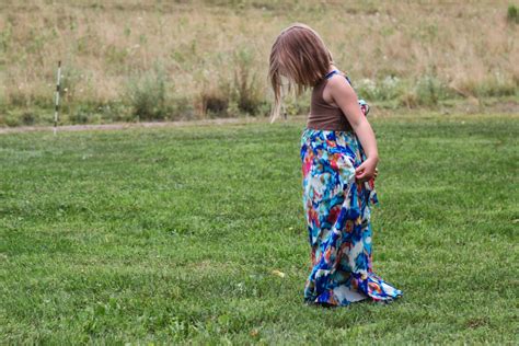 Wholecloth Kcw Day 7 Self Drafted Girls Maxi Sundress