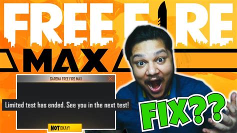 Free Fire Max Release Live Limited Test Has End See You In Next Test