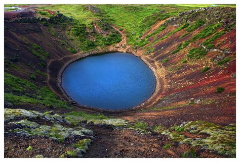 El Lago De Cráter Kerid Una Belleza Por Descubrir