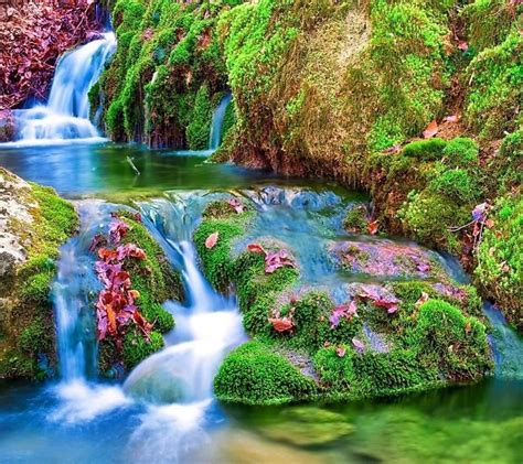 Pin By Mar Mad On Fotos Hermosas Waterfall Nature Background Images