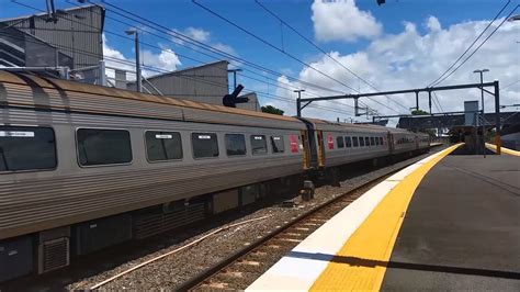 Queensland Rail Ice153 And Ice156 Express Through Northgate Station
