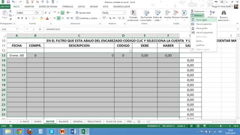 Excel Y Contabilidad Tu Sistema Contable Fase Cuatro Aplica Excel