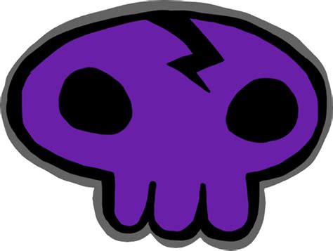 Cute Purple Skull Stickers By J Ecstas Redbubble