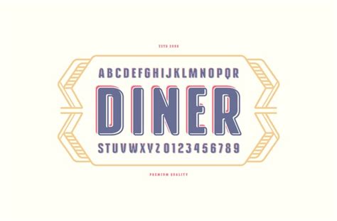 1950s Diner Font