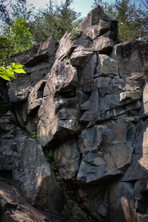 Rock Face Interstate Park Taylors Falls Mn Rock Face Chinese
