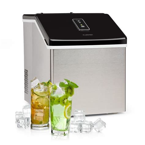 Klarstein Clearcube Ice Cube Machine Clear Ice 13kg 24h Stainless