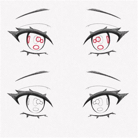 Cómo Dibujar Ojos de Anime Tutorial Paso a Paso Artlex