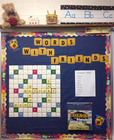 Interactive Vocabulary Bulletin Board - Image Only. I Could Within ...