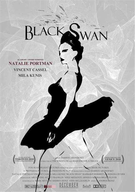 Black Swan Movie Cover Black Swan Fan Art 27461019 Fanpop