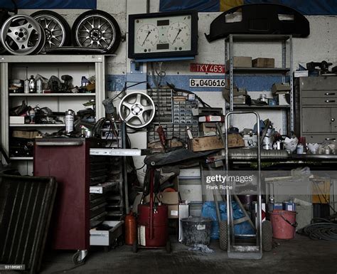 Garage High Res Stock Photo Getty Images