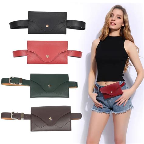 2018 Women Waist Bag Pu Belt Bag Hengreda Fanny Pack Ladies Female