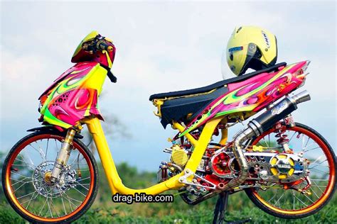 Modifikasi Motor Drag Mio Soul