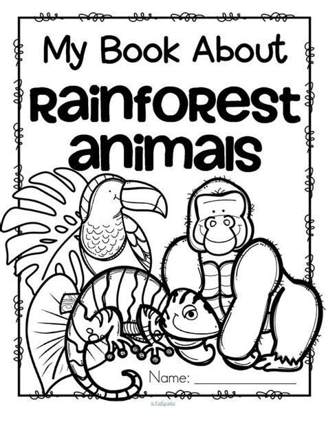Rainforest Theme Activities And Printables For Preschool Pre K And