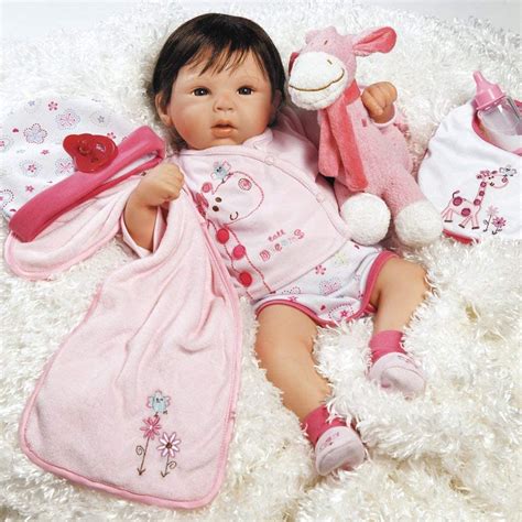 muñeca reborn bebe recién nacida realista cuerpo algodón 48cm angelitos a la moda