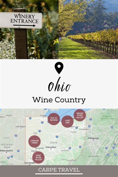 Ohio Wine Travel Guide Wine Country Travel Wine Travel Ohio Travel