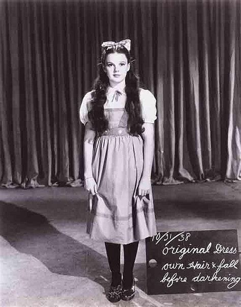 Judy Garland Early Dorothy Dress From The Wizard Of Oz