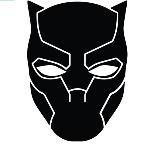 Svg File Black Panther Svg File Black Panther Svg Cut File Etsy Canada