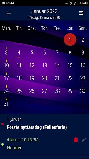 Updated Norsk Kalender Med Uker Helligdager 2020 Notater For Pc