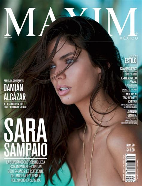 Cover Of Maxim Mexico With Sara Sampaio July Id Magazines The Fmd