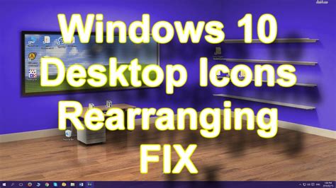 Microsoft is listening to feedback and has replaced lots of icons. Windows 10 Desktop Icons Rearranging FIX - YouTube