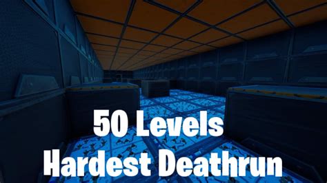 Hardest Deathrun 50 Levels 3322 8053 2591 By Deevix Fortnite Creative Map Code Fortnitegg
