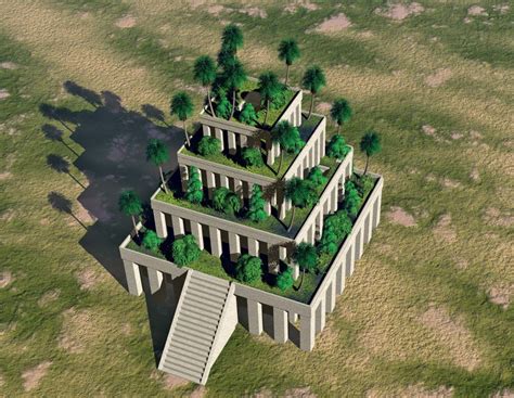 Hanging Gardens Of Babylon History Map And Pictures Britannica