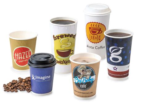 New Custom Printed Paper Coffee Cups