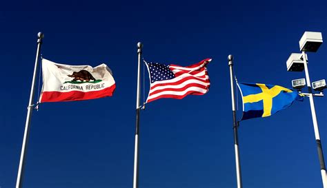 무료 이미지 하늘 깃발 미풍 푸른 캘리포니아 스웨덴 이케아 미국 국기 3300x1904 393893