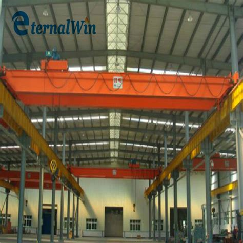 Lh Model Double Girder Overhead Crane With Hoist China Remote Control Overhead Crane And