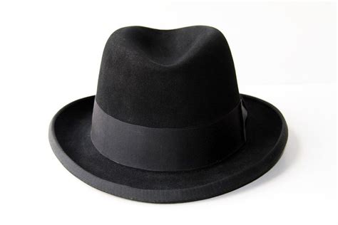 The Godfather Black Dobbs Fedora Hat Hats For Men Hats Fedora Hat