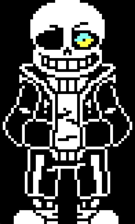Classic Bad Time Sans Sprite Sheet (Derpy's Take v2) | Pixel Art Maker