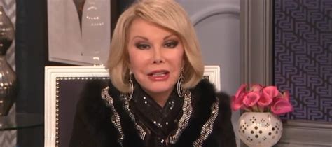 Her Final Interview Joan Rivers Claimed Being On Stage Saved Her Life