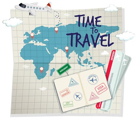 A time to travel template 447529 Vector Art at Vecteezy