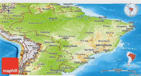 Brazil Map Brazil Physical Map World Maps Images