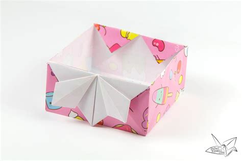 Origami Popup Envelope Box Tutorial Paper Kawaii